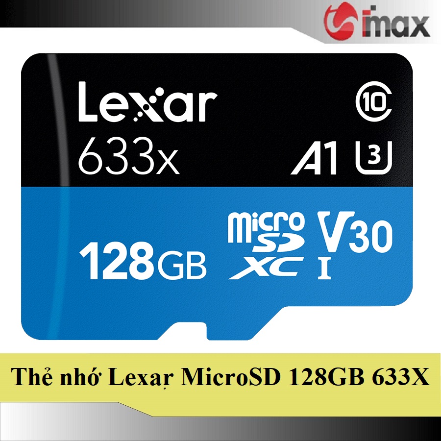 Thẻ nhớ Lexar Micro SDXC 633X 128GB (95MB/s)
