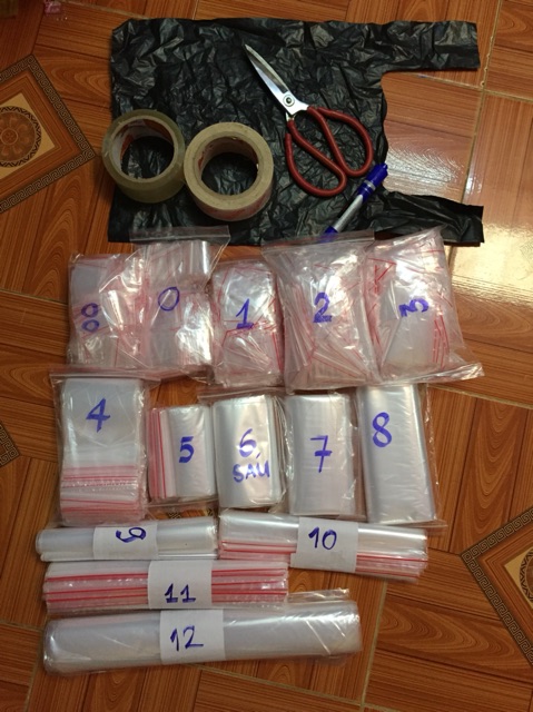100 gram túi zip các loại