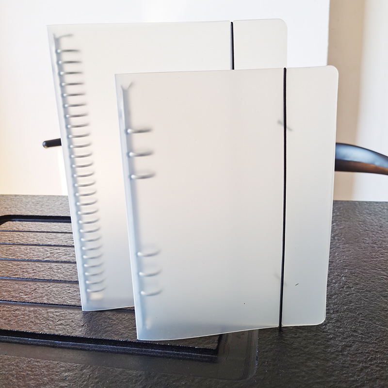 Combo sổ còng a5, sổ tay planner binder bìa nhựa kèm ruột kẻ ngang 120 trang