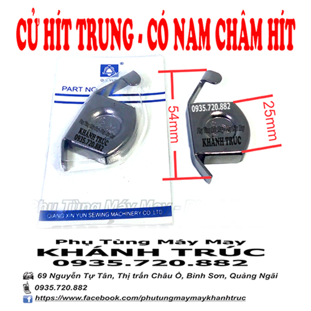 Cử hít Trung - gá may thẳng máy may