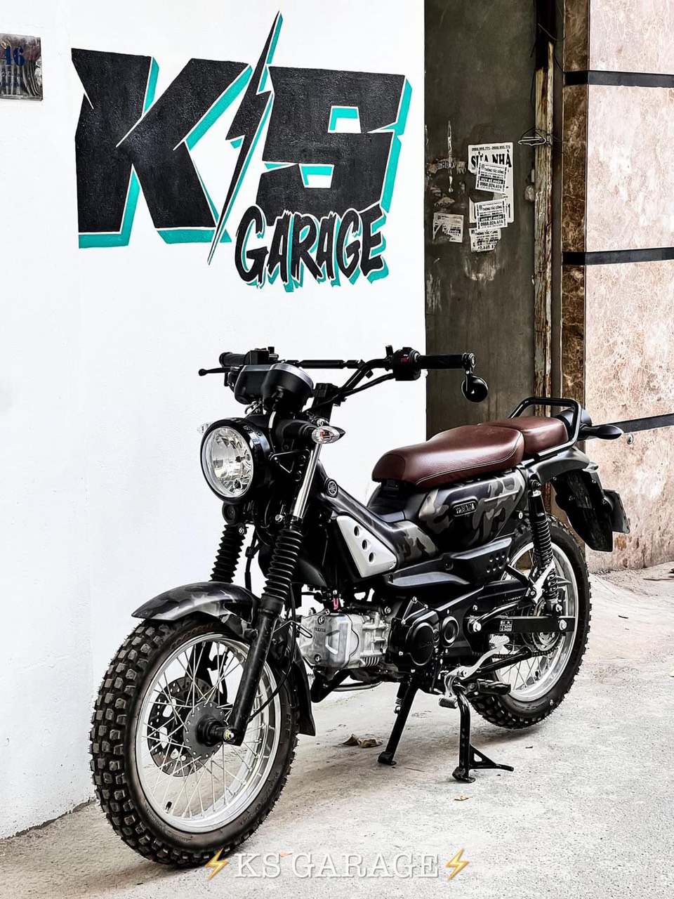 Yamaha PG1 gương gù rizoma chiếu chậu cho xe máy