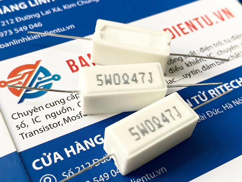 Điện trở sứ 5w 0.47r
