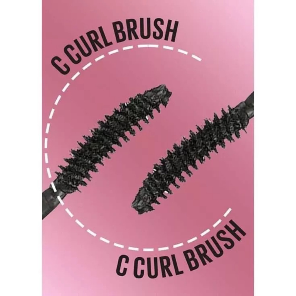 (Mini size) Mascara làm dài và cong mi Maybeline Hyper Curl 4.5ml/ gói 3ml