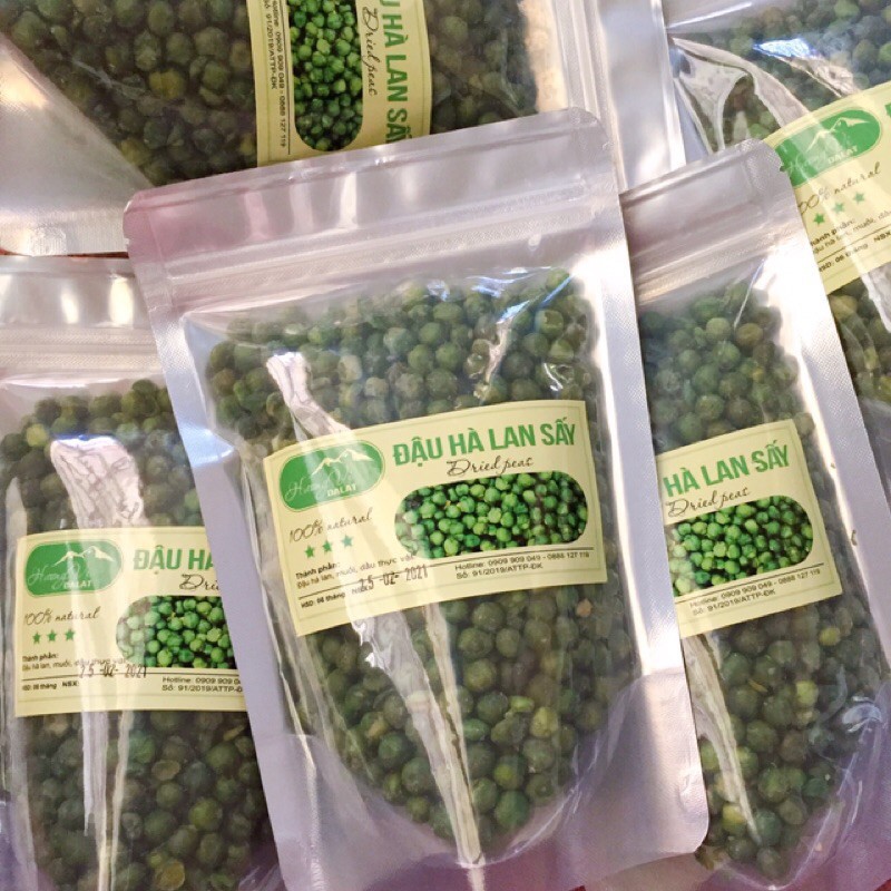 250g Đậu Hà lan sấy cao cấp- đặc sản Đà Lạt