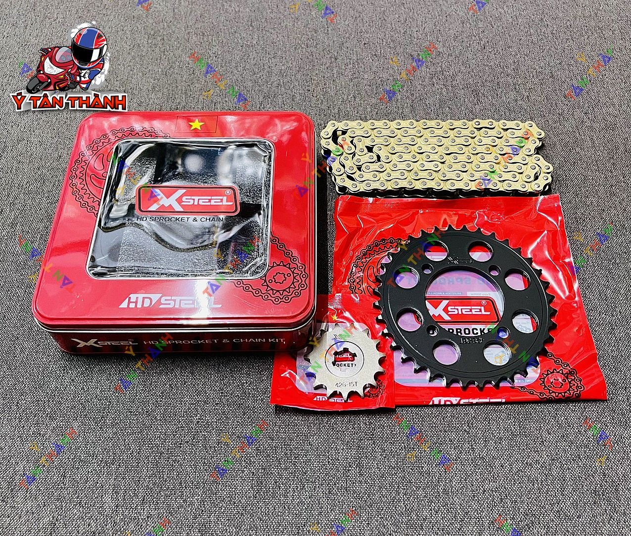 Nhông Sên Đĩa X1R Sirius 110 Xăng Cơ