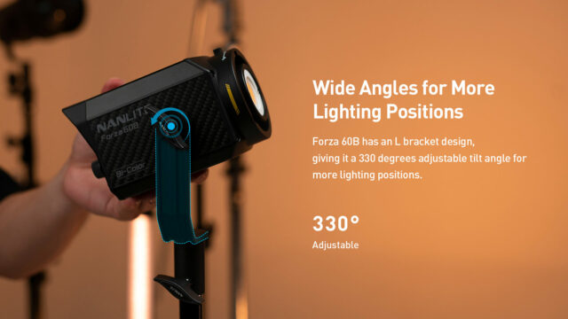 [Trả góp 0%]ĐÈN LED STUDIO NANLITE Forza 60B - Bi Color