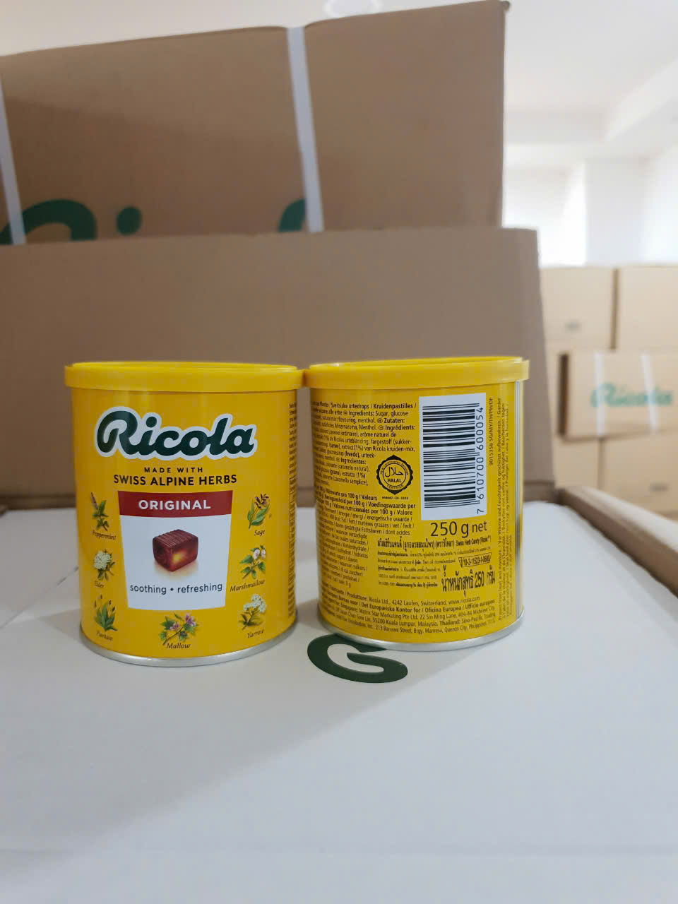 [05/2027]Kẹo ngậm Ricola mẫu mới