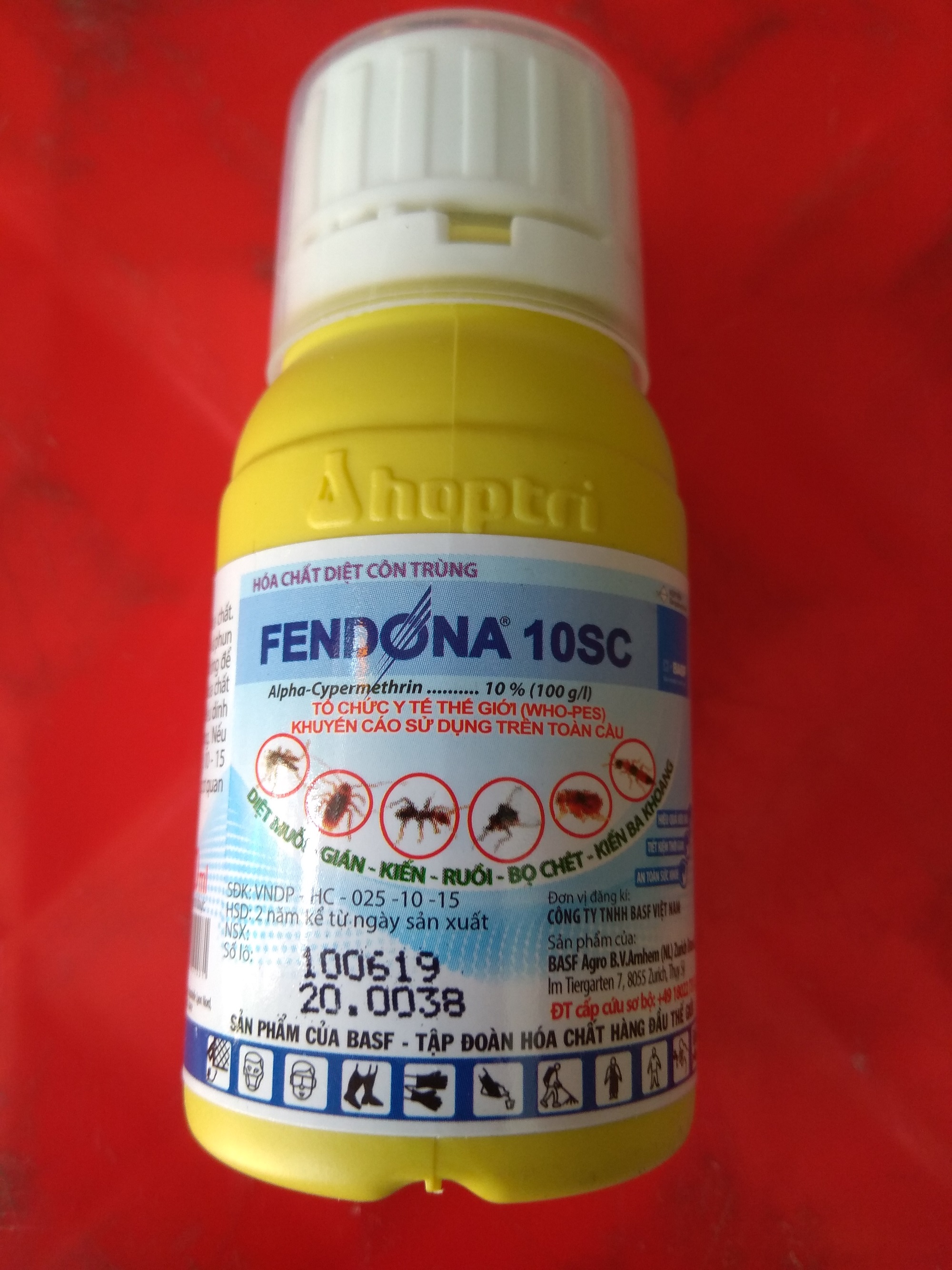 Chai diệt côn trùng fendona - chai 50 ml