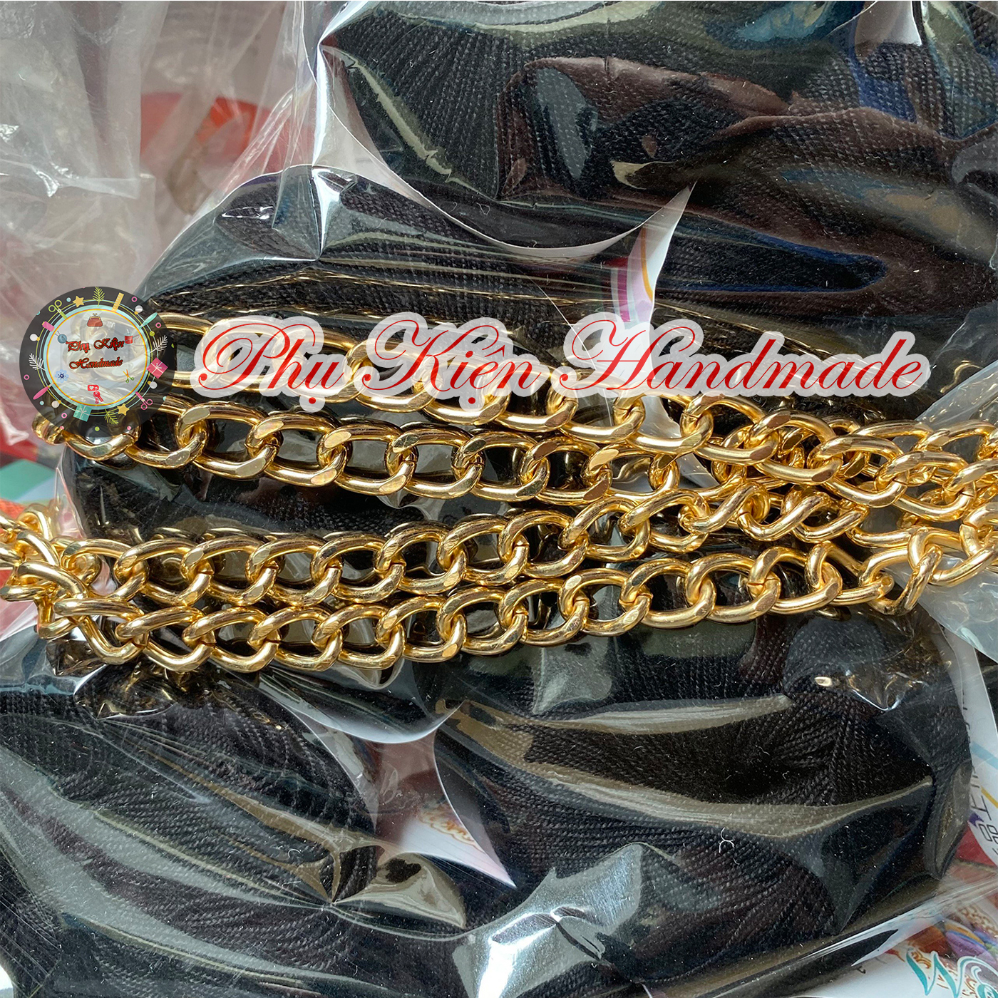xích dày đẹp lớn làm túi xách (35k/mét)