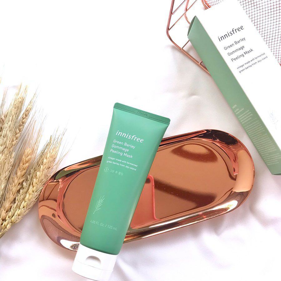 (sẵn)Tẩy da chết lúa mạch Innisfree Green Barley Gommage Peeling