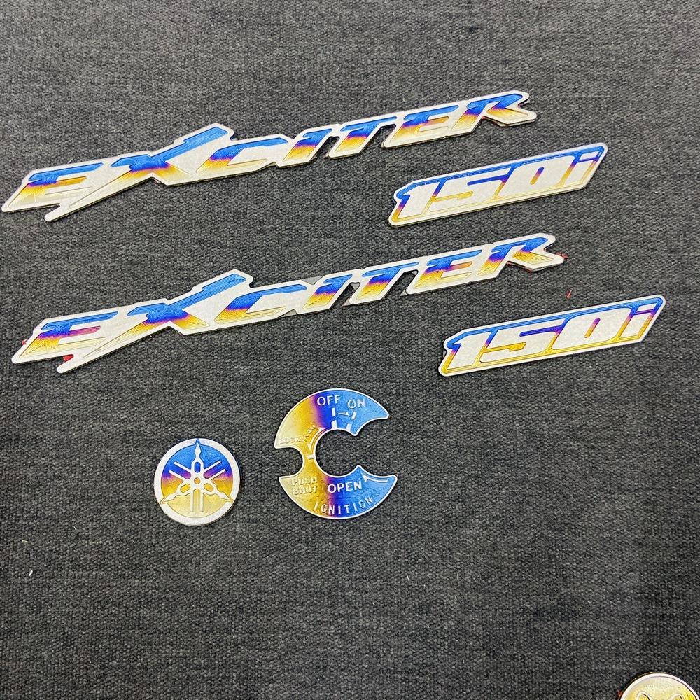 [HCM][FULL TITAN] TEM TITAN DÁN Ổ KHÓALOGO TITAN YAMAHA CHỮ EXCITER TITANCHỮ SỐ 150i TITAN TRANG TRÍ XE DÀNH CHO EXCITER 150CC (TITAN 100%).