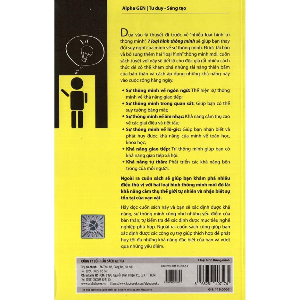 Sách - 7 Loại Hình Thông Minh (Tái Bản Mới Nhất)