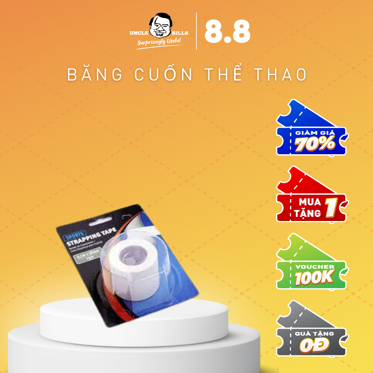 Băng cuốn thể thao ubl ag0033