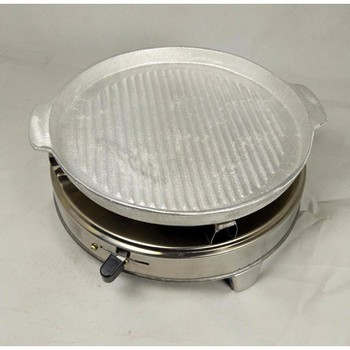 Combo Bếp Cồn Inox - Chảo Nướng Gang