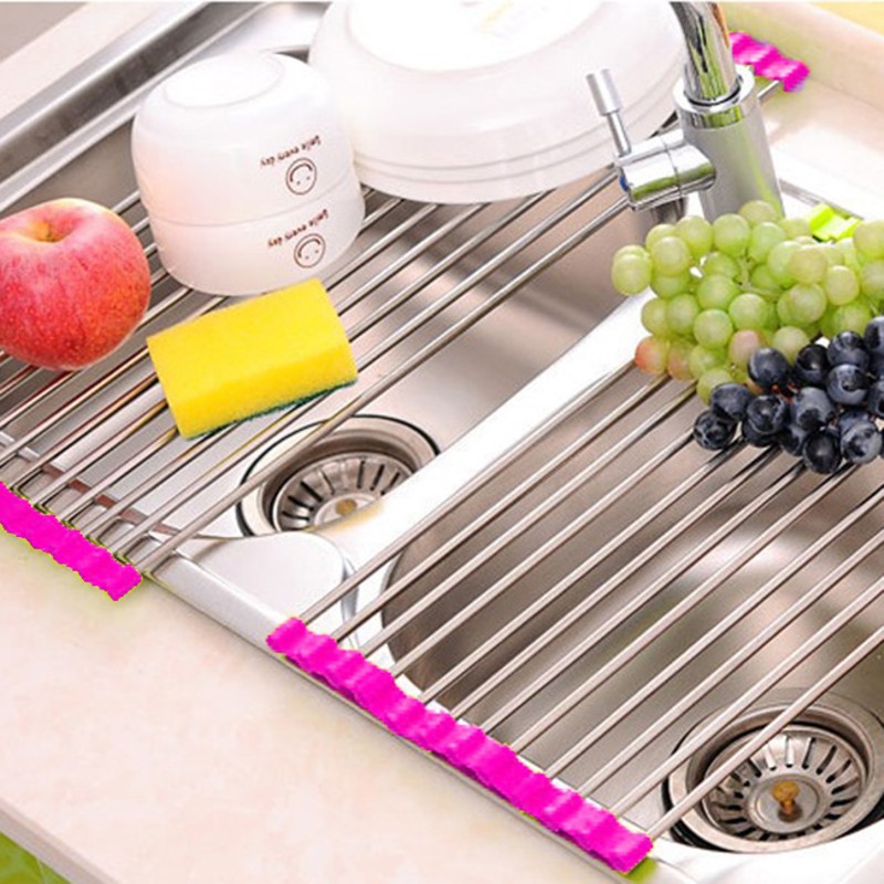 Kệ xếp gọn để bồn rửa chén