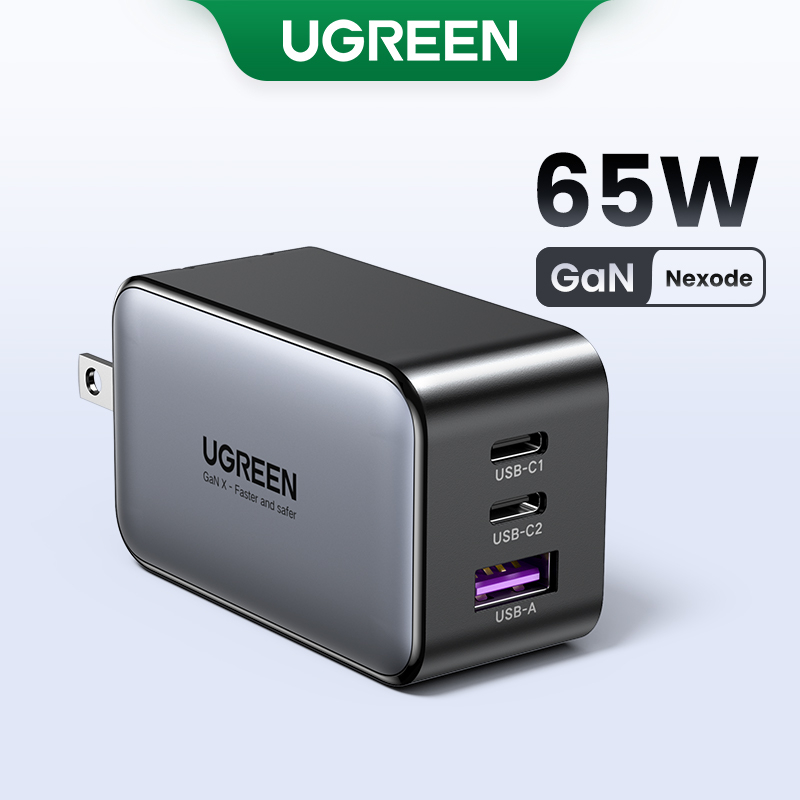 UGREEN GaN 65W - 100W USB-C USB-A Sạc Nhanh Nhiều Cổng