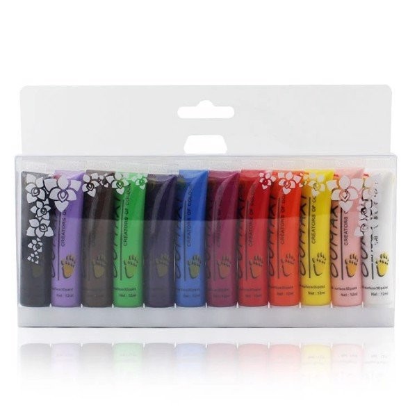 Hộp 12 màu gel vẽ móng tay