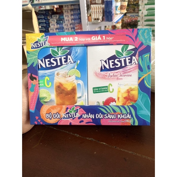 Trà vị chanh nestea hộp 252g