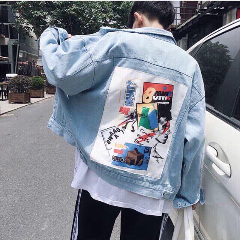 ÁO KHOÁC JEAN NAM CHÂT BÒ MẪU MỚI THỜI TRANG CAO CẤP CHERYSHOP94 HGF03