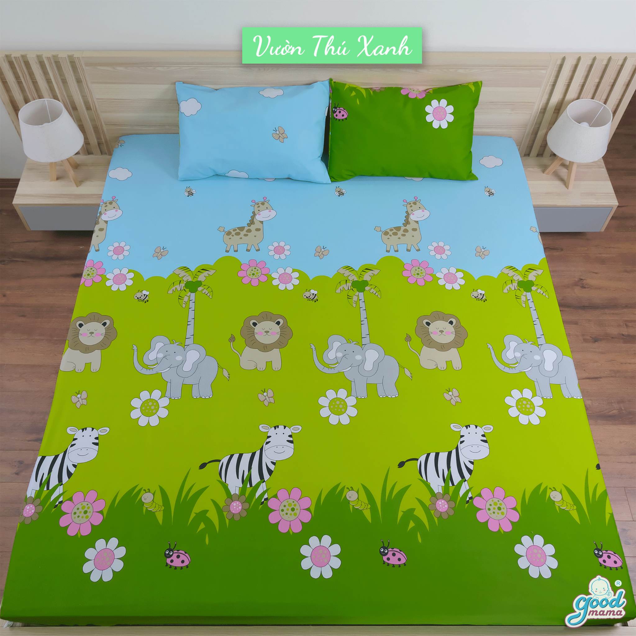 GA CHỐNG THẤM GOODMAMA KT 1m6-2m-10cm( ko vỏ gối)