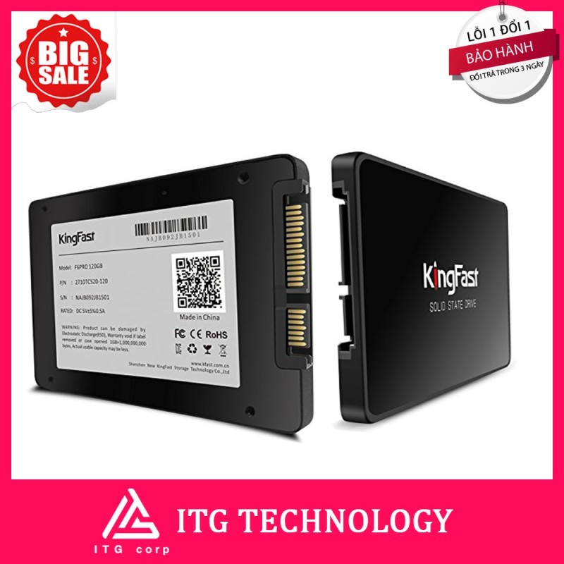 Bảng giá Ổ cứng SSD Kingfast F6 PRO 120G/240G Phong Vũ
