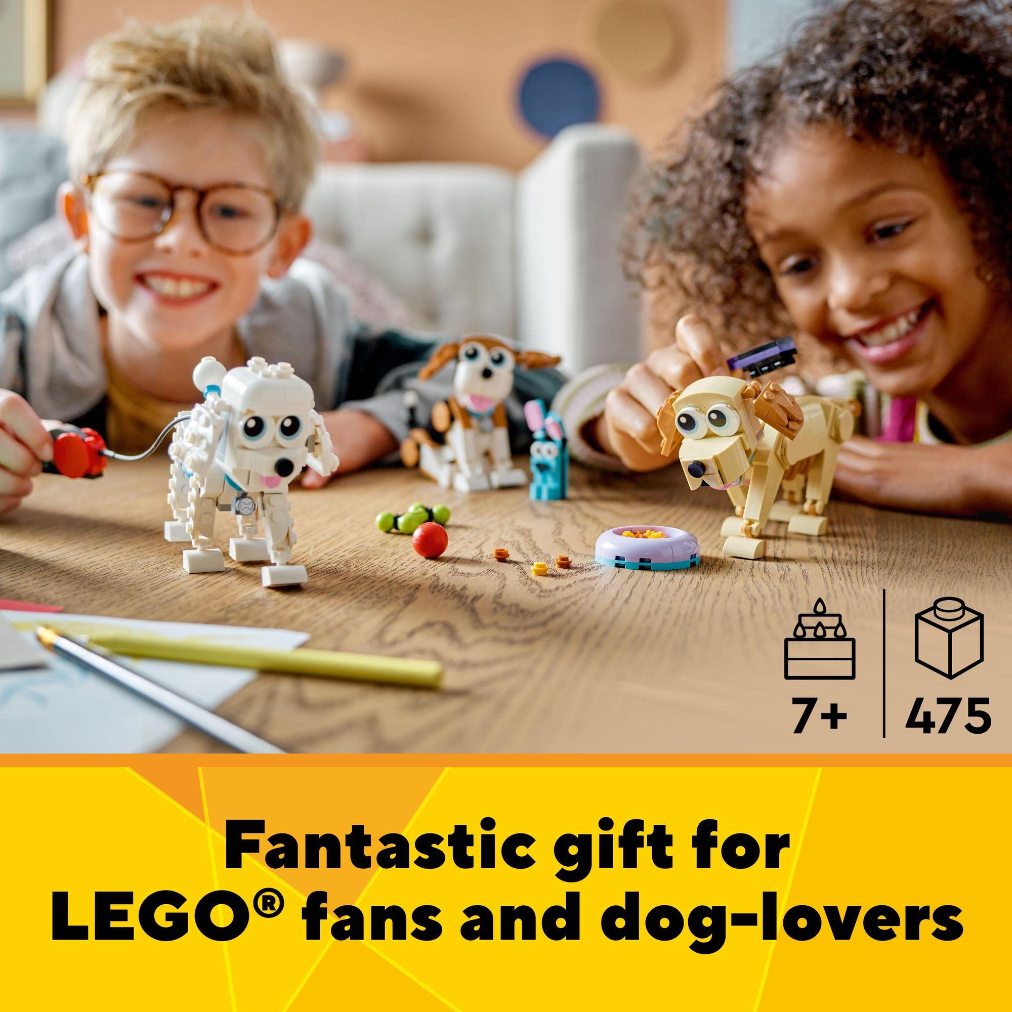 LEGO CREATOR 31137 Cún Cưng Đáng Yêu (475 chi tiết)