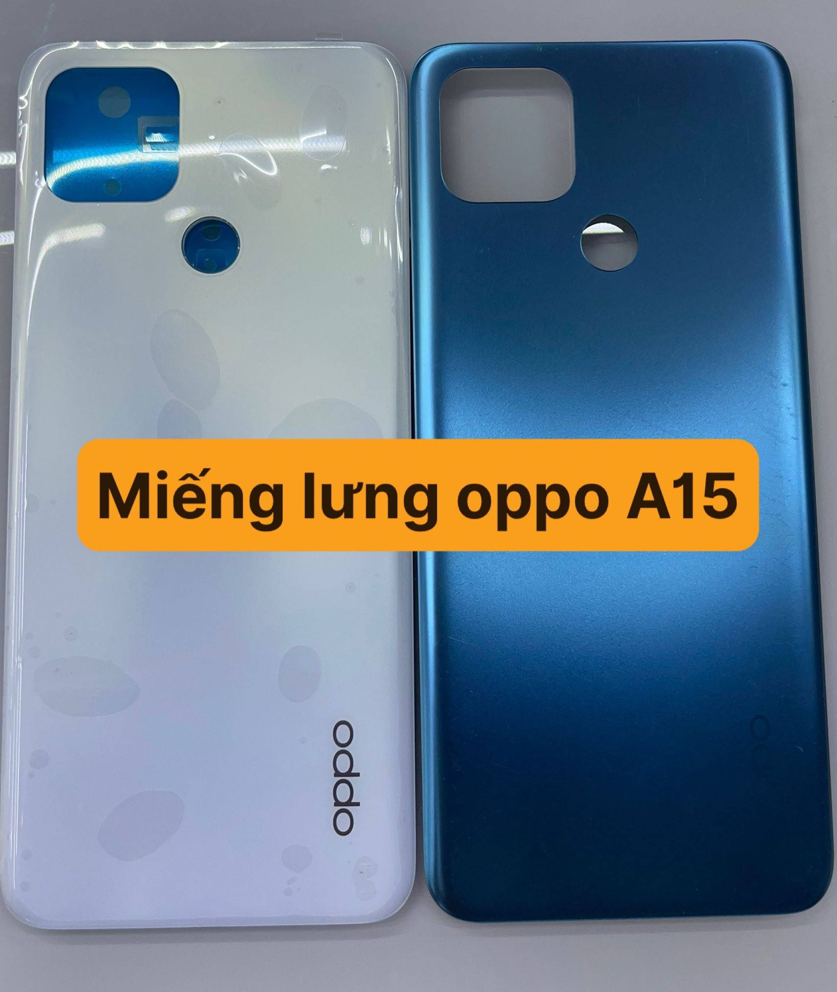 nắp lưng sau zin mới điện thoại oppo a15 / A15s