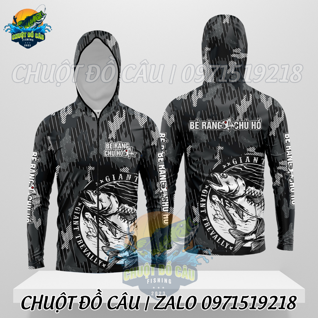 Áo khoác câu cá Bẻ Răng Chủ Hồ