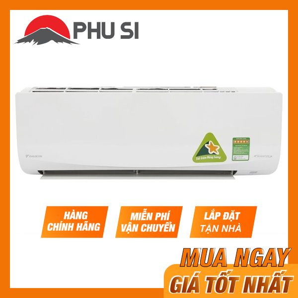✅[Trả góp 0%]Máy lạnh Daikin Inverter 2 HP FTKC50UVMV