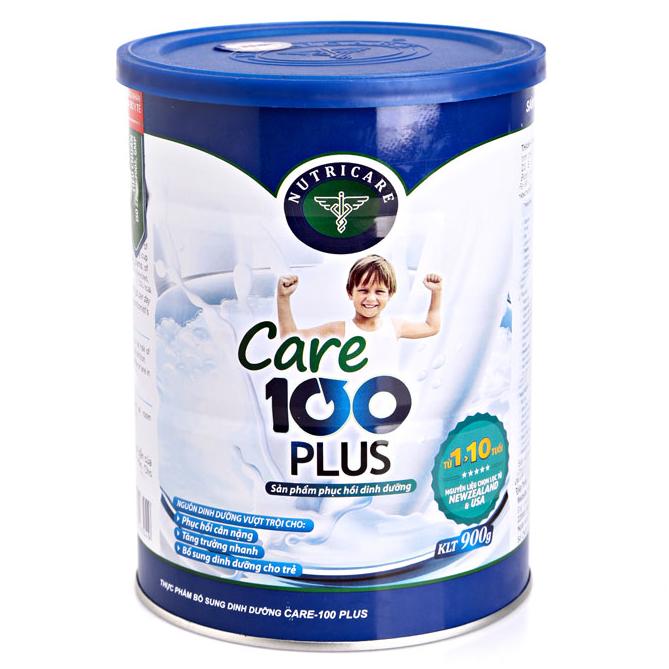 Sữa bột Nutri Care Care 100 plus 900g