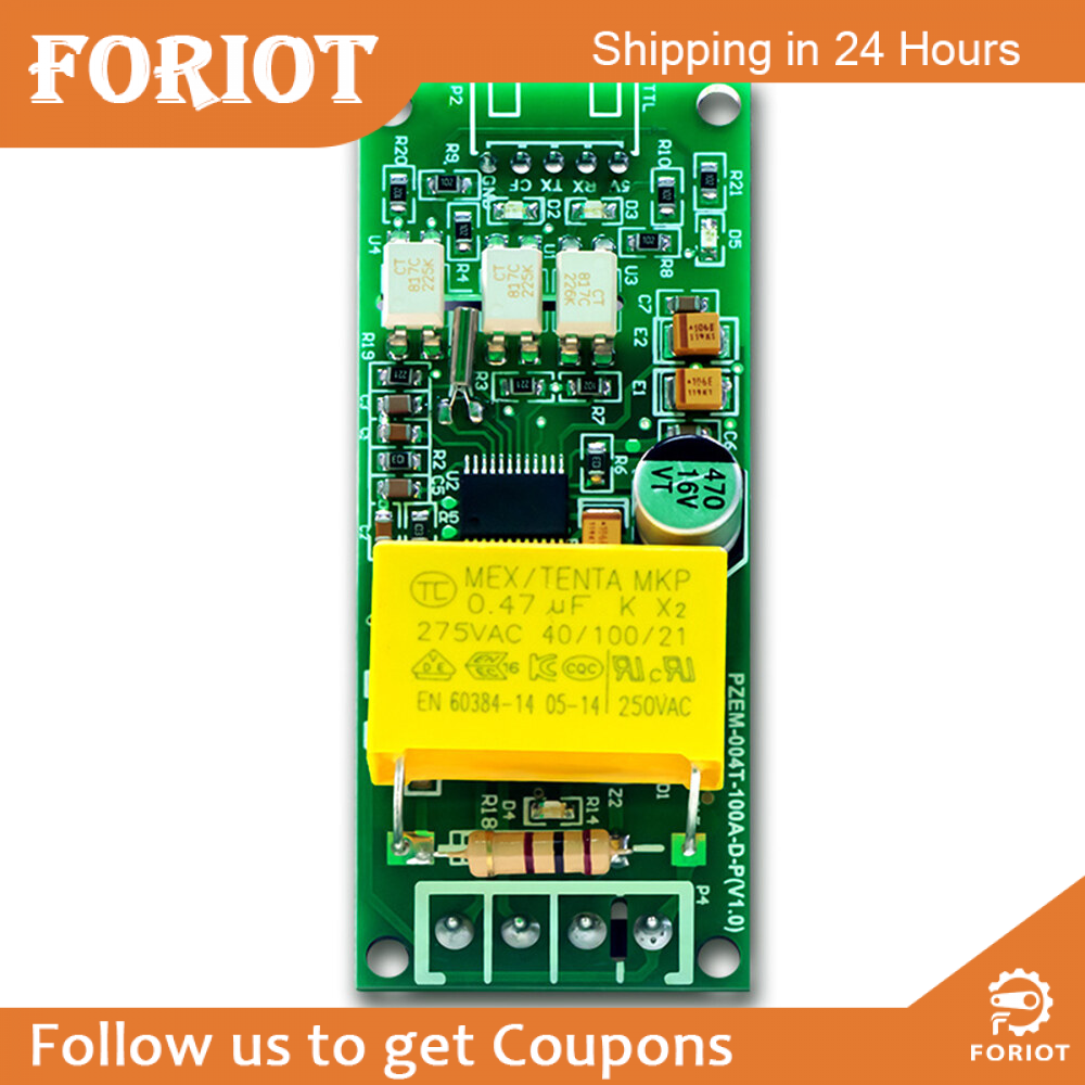 Foriot Đồng Hồ Đo Đa Năng Kỹ Thuật Số AC Công Suất Watt Volt Amp TTL Hiện Tại Mô-đun Kiểm Tra PZEM-004T 0-100A 80-260V Cho Arduino