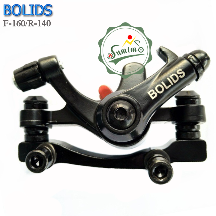 Củ thắng dĩa xe đạp - cụm thắng bolids bb8-f160/r140