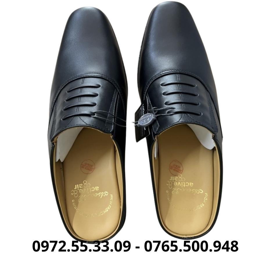 Men's Genuine Leather Shoes Without Heels, Code 061