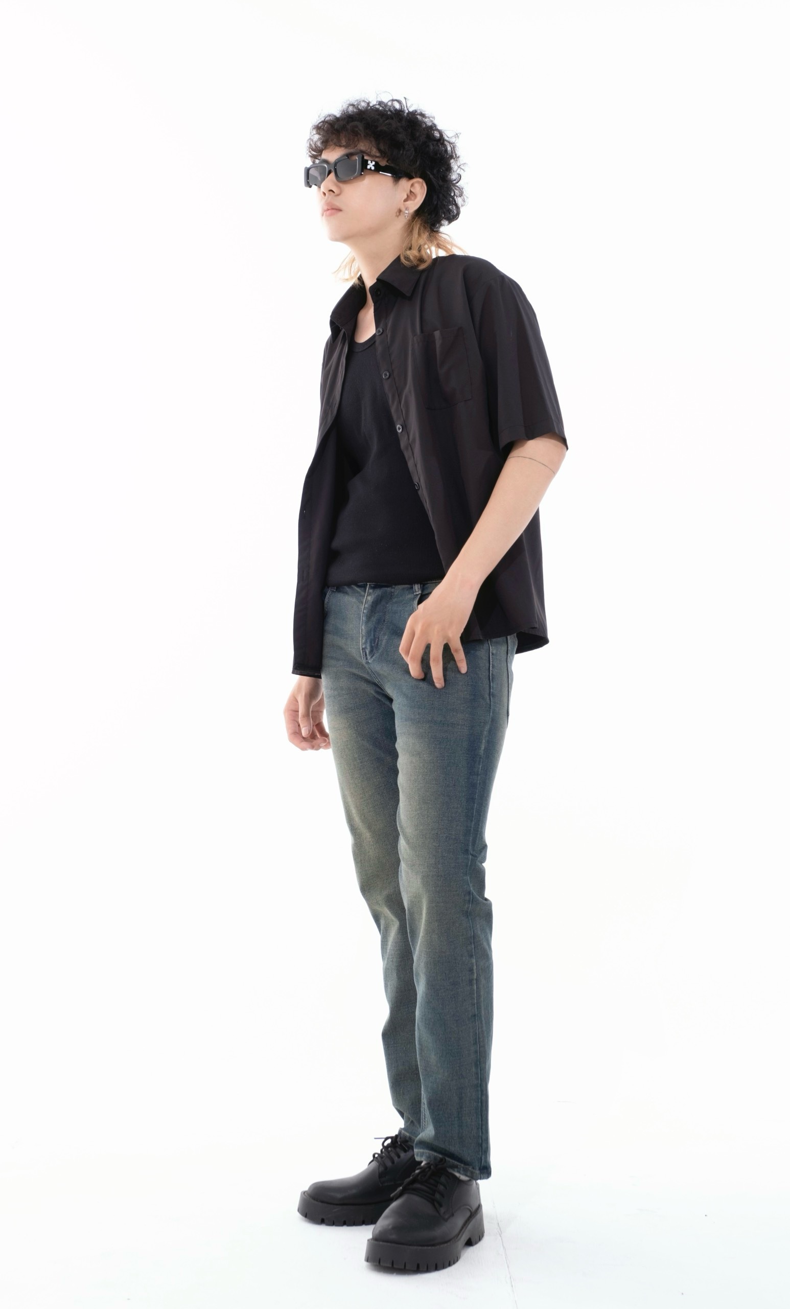 Quần Jeans nam quần bò nam co giãn tốt KGN19 nút gài khoá kéo chuẩn men hàng mới hình thật