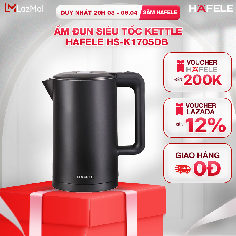 Kettle Hafele Hs-K1705Db Electric Kettle 535.43.548