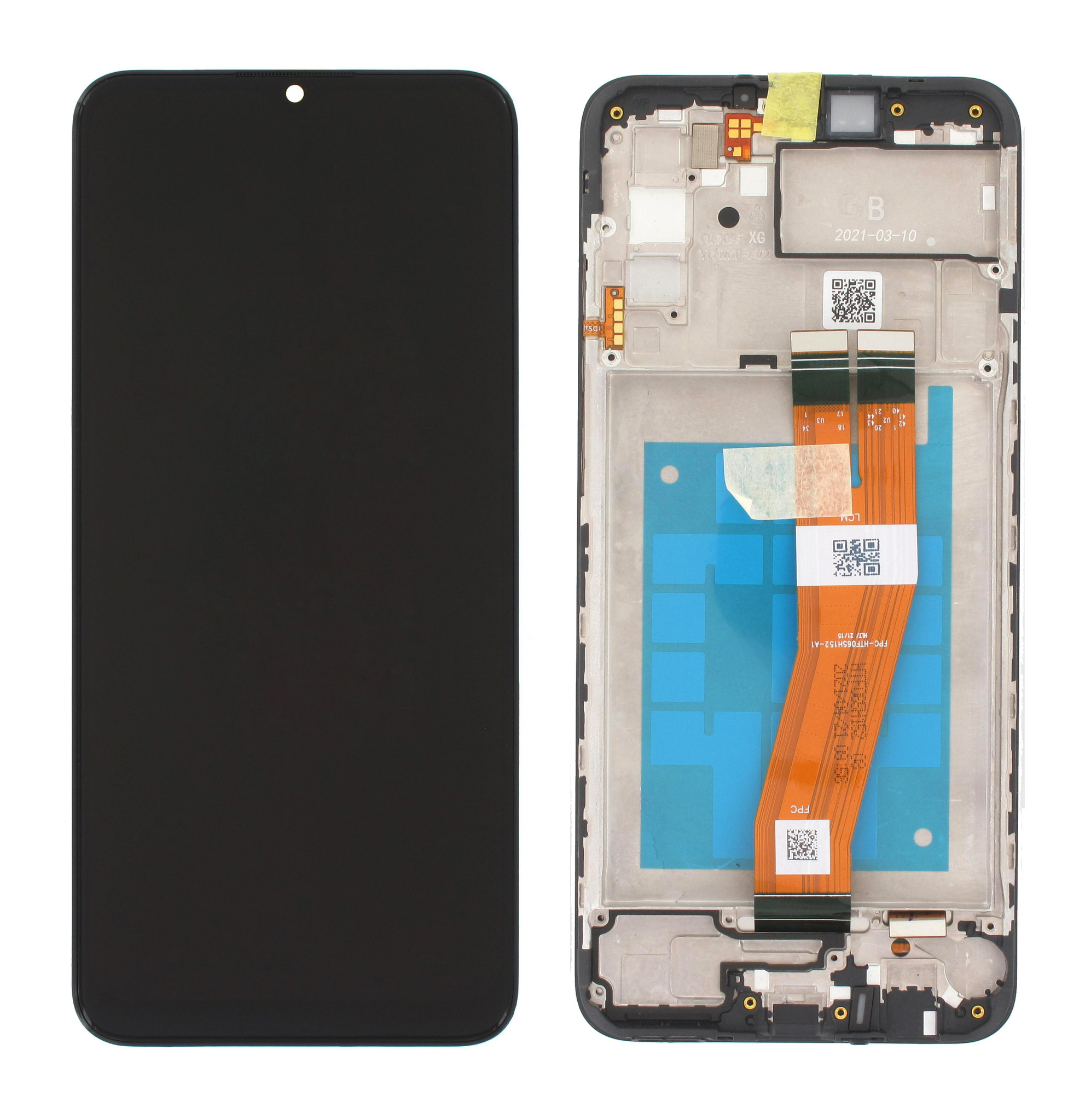 Màn Hình Samsung A02S / A025  Zin Khung
