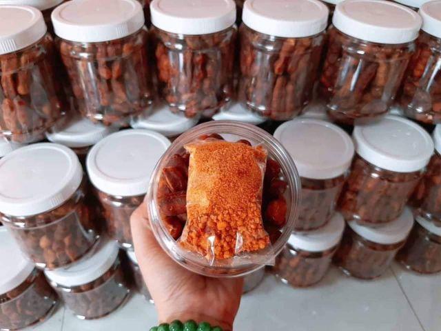 Me Lào chấm muối tôm