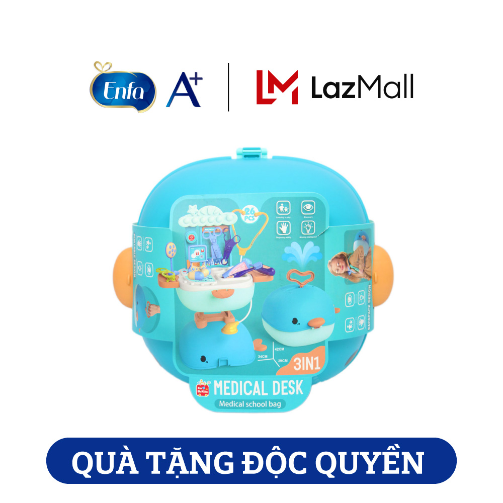 [THANH LÝ] Đồ chơi balo kéo bác sĩ (mẫu ngẫu nhiên)