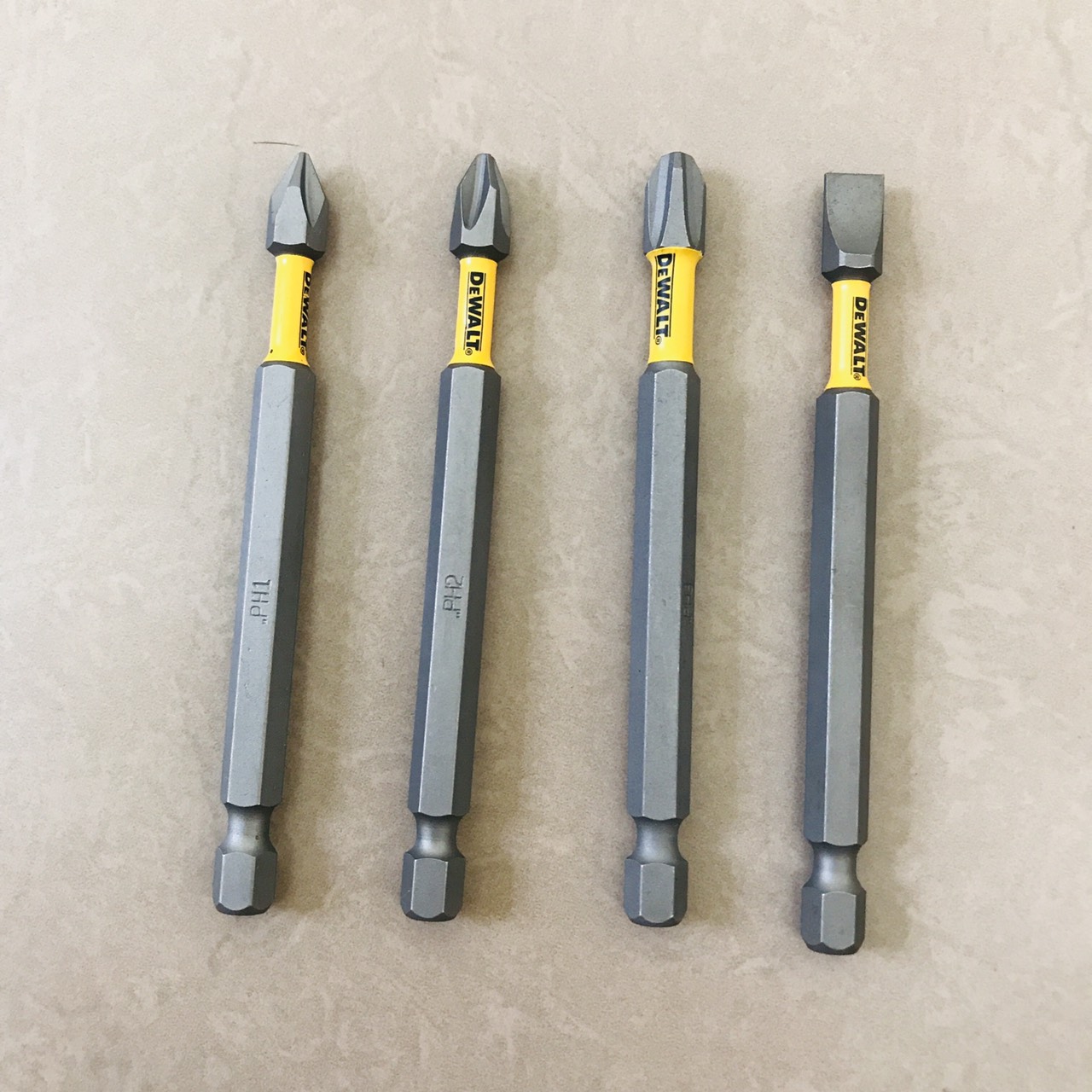4 Mũi Vít DeWalt Chính Hãng 90mm Ph1,2,3,Sle8