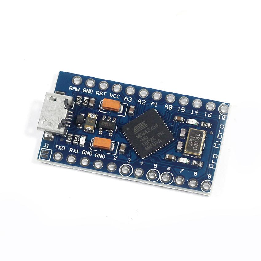 Kit Arduino Pro Micro 5V/16Mhz ATmega32U4