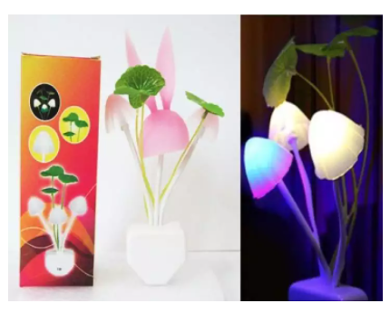 Đèn ngủ cảm ứng ánh sáng hình nấm