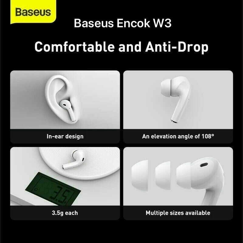 Tai ngghe Bluetooth BASEUS ENCOK W3