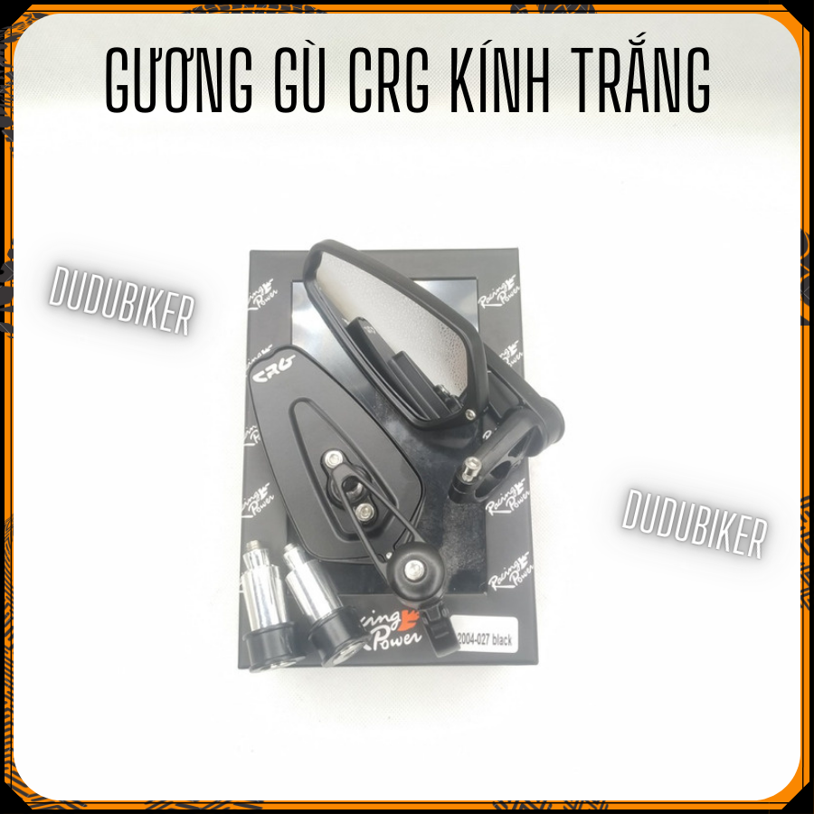 Gương Gù Thái Xịn - Mặt Kính Trắng < Gương Gù Gắn Chân Gương và Gù Tay Lái >