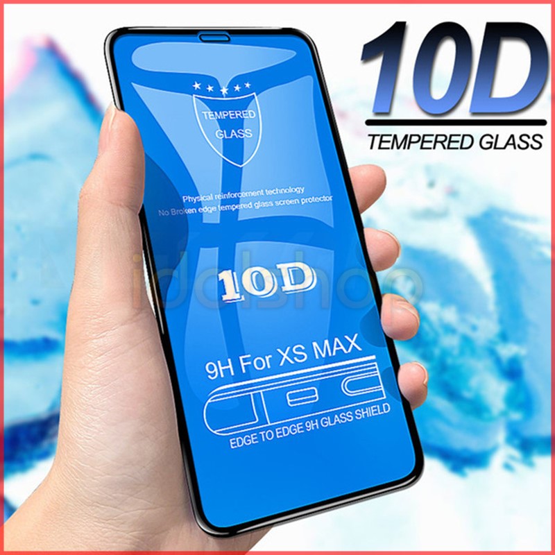 Cường lực iphone 10d full màn cho iphone 6 6s 6plus 6splus 7plus 8plus x / xs max / 11 pro max