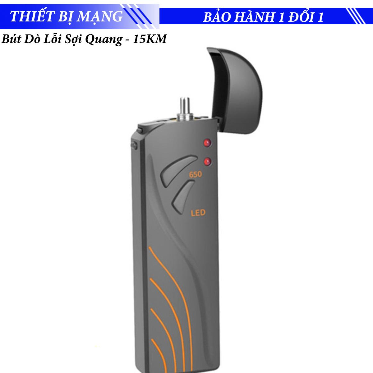 Bút Soi Cáp Quang 15Km SGV15 pin sạc - Bút soi lỗi dây quang 15km - Bút dò lỗi quang 15km