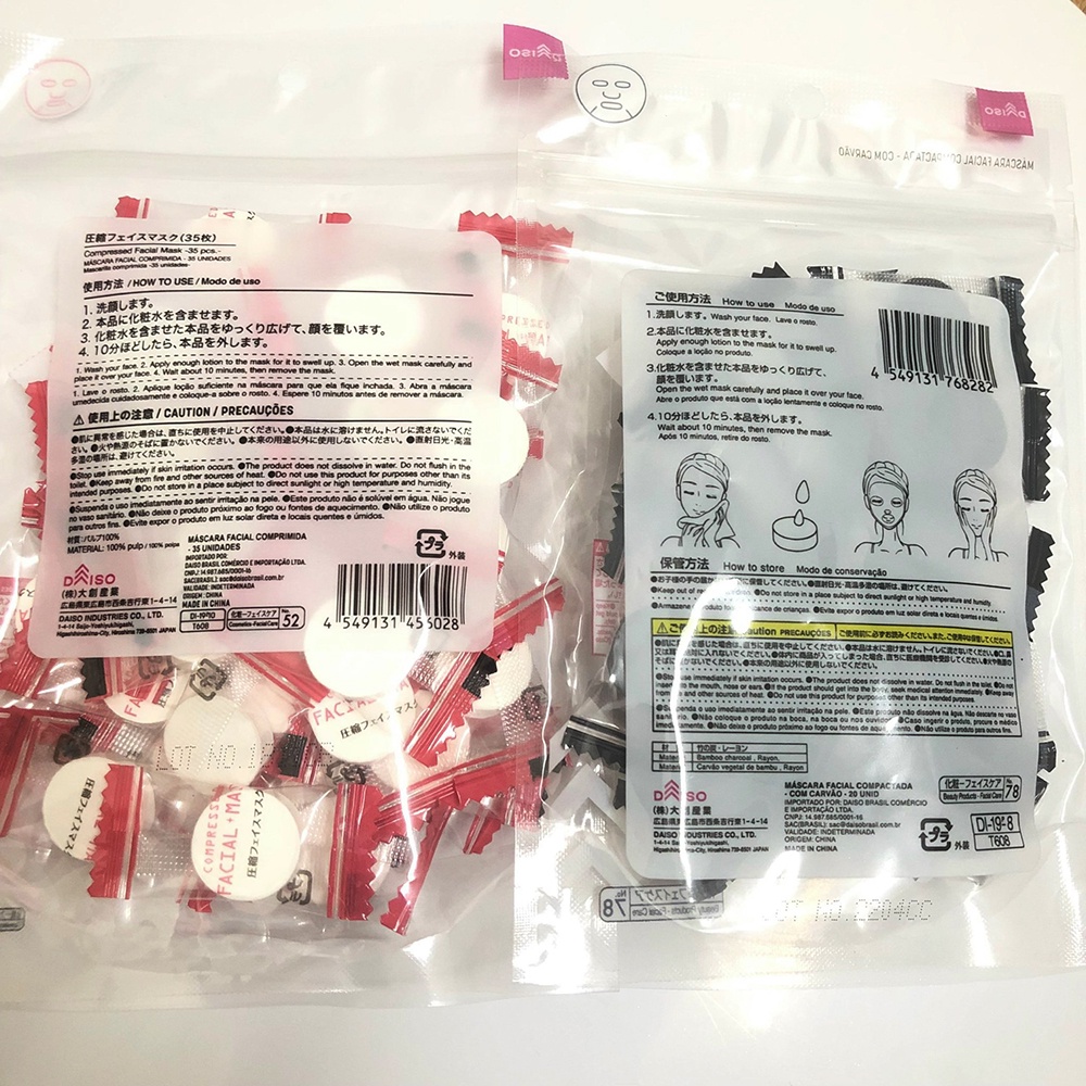 Mặt nạ nén DAISO bán lẻ