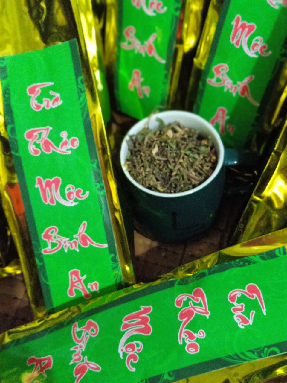 Combo 5 gói trà Thảo Mộc 200gr freeship
