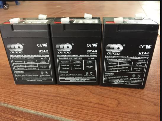 BÌNH ẮC QUY 6V-4.5AH