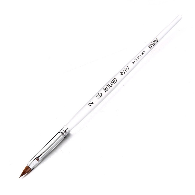 Cọ nặn hoa,bút đắp hoa bột size 2 cán nhựa