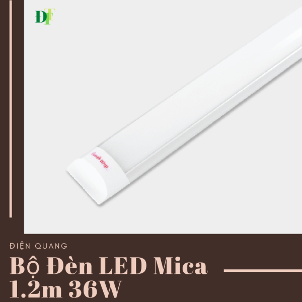 Bộ Đèn LED Mica Điện Quang 1.2m 36W warmwhite- ĐQ LEDMF02 36